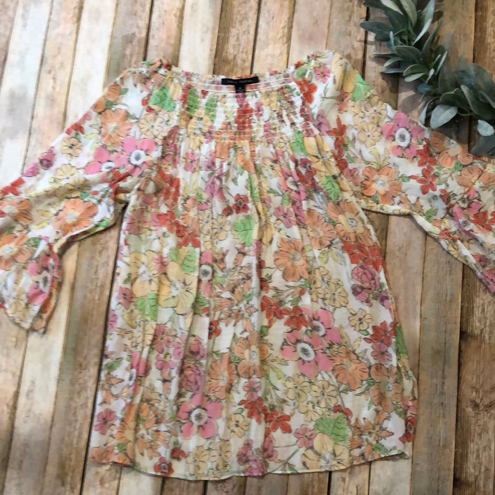 Zac & Rachel Floral Top